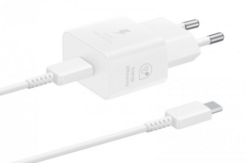 Ładowarka Samsung Power Adapter 25W USB-C Fast Charge 1m White