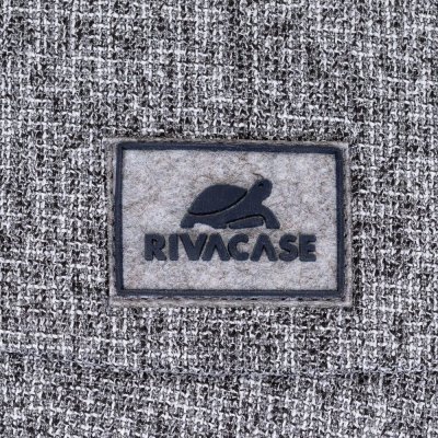 RIVACASE PLECAK NA LAPTOP 13,3&quot; ANVIK, JASNY SZARY, Z MATERIAŁU WODOODPORNEGO