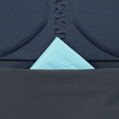 RIVACASE PLECAK NA LAPTOP DLA GRACZY 17,3&quot; BORNEO, GRANATOWY, GAMING, Z MATERIAŁU WODOODPORNEGO
