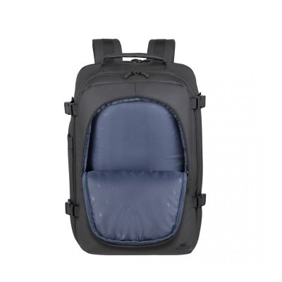 RIVACASE PLECAK NA LAPTOP 17,3&quot; TEGEL ECO, CZARNY, MATERIAŁ WODOODPORNY, EKO RPET, KIESZENIE NA SMARTFON, DOKUMENTY,AKCESOR