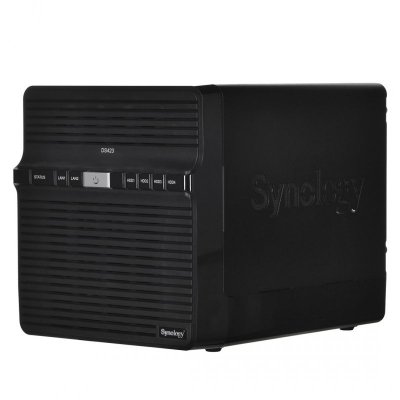NAS Synology DS423; Tower; 4x (3.5&quot; SATA HDD); Realtek RTD1619B;,2GB DDR4, 2x 1GbE RJ-45
