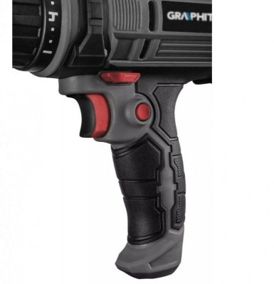 Wiertarko-wkrętarka sieciowa 300W Graphite uchwyt samozaciskowy 10mm  z walizką