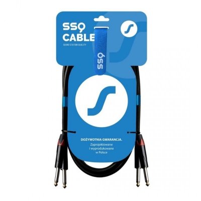 SSQ JMJM3 - 2x Jack mono / 2x Jack mono