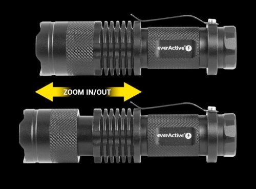 EVERACTIVE LATARKA RĘCZNA DIODOWA (LED) &quot;BULLET&quot; DIODA CREE XP-E2 FL180