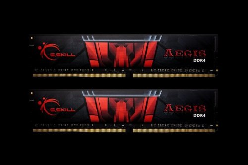 Zestaw pamięci G.SKILL Aegis F4-2666C19D-16GIS (DDR4 DIMM; 2 x 8 GB; 2666 MHz; CL19)