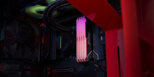 KINGSTON DDR4 32GB 3200MT/s CL16 DIMM (Kit of 2) FURY Beast RGB