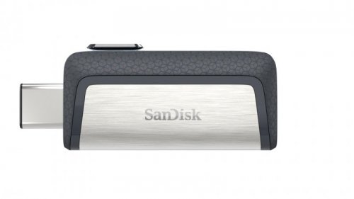 Pendrive SanDisk SDDDC2-064G-G46 (64GB; USB 3.1, USB-C; kolor czarny)