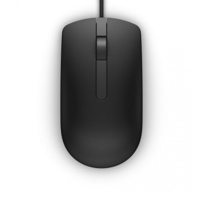 Dell mysz przewodowa MS116 czarna (570-AAIS)