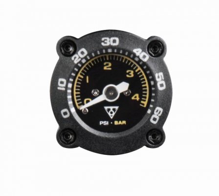 Pompka ręczna TOPEAK Mountain DA G, dual action , manometr