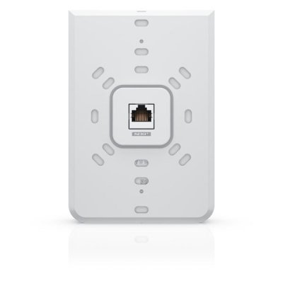 Acces Point Wi-Fi  6 Ubiquiti UniFi U6 In-Wall 2.4GHz(2x2)/5GHz(4x4)/6GHz(–) PoE+/PoE 4x1G 1x2,5G