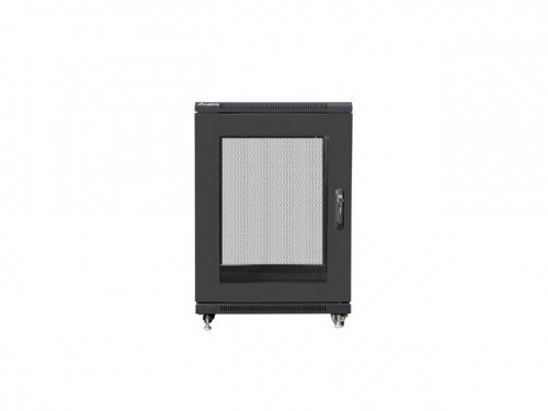 LANBERG SZAFA STOJĄCA RACK 19&quot; 15U 600X800 DRZWI PERFOROWANE CZARNA (FLAT PACK) FF01-6815-23B