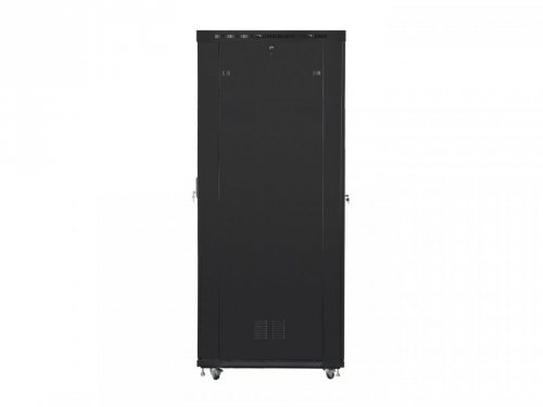 LANBERG SZAFAS TOJĄCA RACK 19&quot; 47U 800X1200 DRZWI SZKLANE LCD CZARNA FF01-8247-12BL
