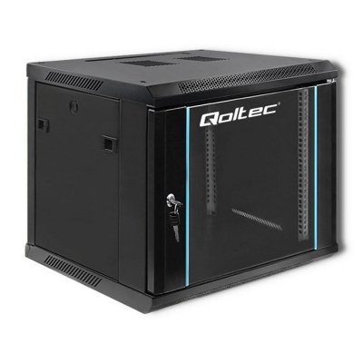QOLTEC SZAFA RACK 19&quot; | 9U | 600 X 500 X 600