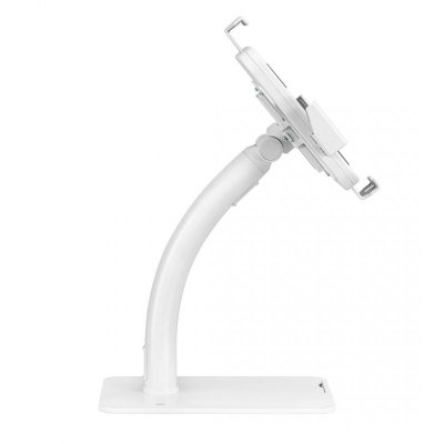 MACLEAN UCHWYT DO TABLETU ŚCIENNY/BIURKOWY Z BLOKADĄ 7,9&quot;-11&quot; UNIWERSALNY BIAŁY MC-468W