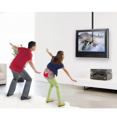 Uchwyt ścienny do telewizora Maclean MC-580 (Obrotowy, sufitowy, Uchylny - 37&quot;; max. 50kg)