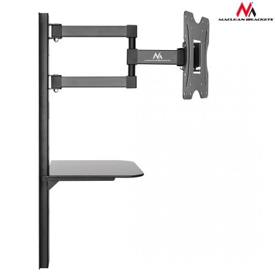 Uchwyt ścienny do telewizora Maclean MC-771 (ścienne; 23&quot; - 42&quot;; max. 30kg)