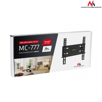 Uchwyt ścienny do telewizora Maclean MC-777 (ścienne; 13&quot; - 42&quot;; max. 35kg)