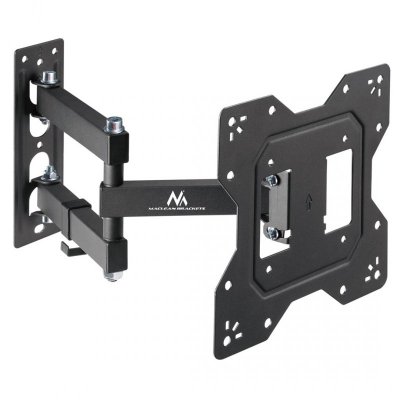 MACLEAN UCHWYT DO TV LUB MONITORA, UNIWERSALNY, MAX VESA 200X200, 23-43&quot;, 30KG, CZARNY MC-700N