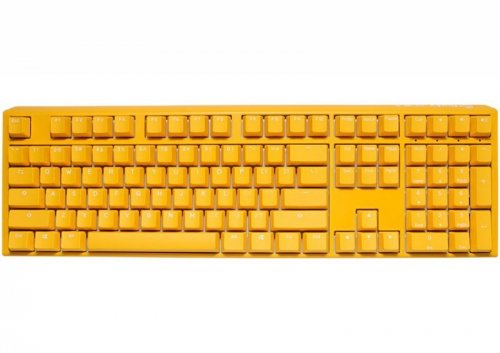 Ducky One 3 klawiatura Gaming USB QWERTY Angielski Żółty