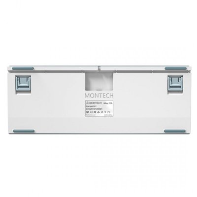 Montech MKey TKL klawiatura Gaming USB Ciemny Szary, Jasny Niebieski, Biały