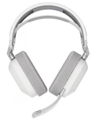 Corsair CA-9011296-EU słuchawki/zestaw słuchawkowy Bezprzewodowy Opaska na głowę Gaming Bluetooth Biały