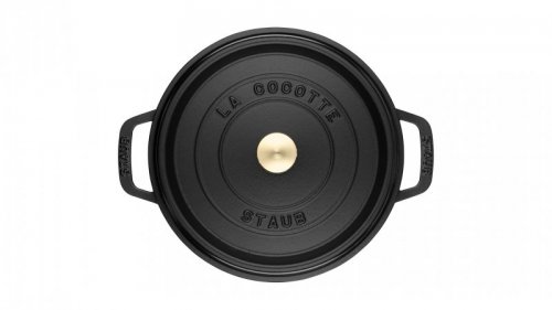 Garnek żeliwny okrągły STAUB 40509-305-0 - czarny 2.6 ltr