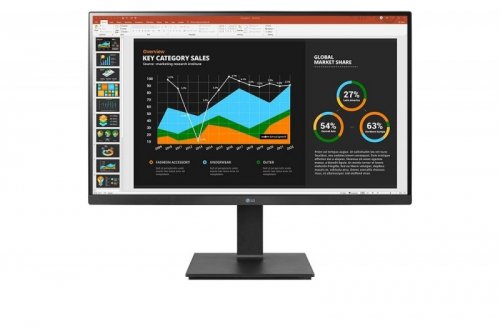 LG 27BQ75QB-B monitor komputerowy 68,6 cm (27&quot;) 2560 x 1440 px Quad HD LCD Czarny