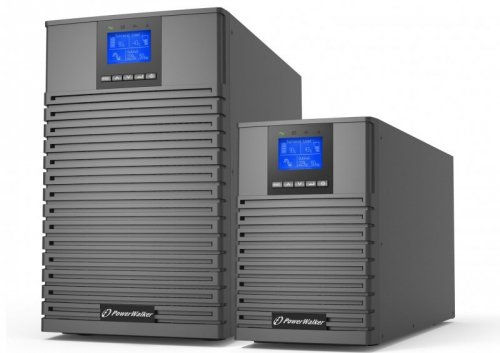 POWER WALKER UPS ON-LINE VFI 3000 ICT IOT PF1 1/1 FAZY, 3000VA, USB/RS232, 8X IEC C13 + 1X C19, C120EPO