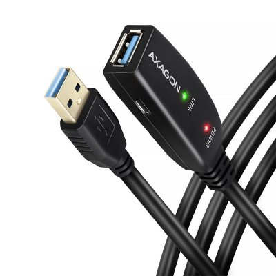 Kabel przedłużacz/repeater Axagon ADR-305 USB 3.2 Gen 1 A-M -&gt; A-F active extension/repeater cable 5m - Kabel - Digital/Daten