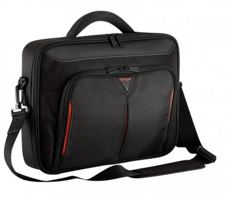 DELL Classic+ torba na notebooka 45,7 cm (18&quot;) Aktówka Czarny, Czerwony