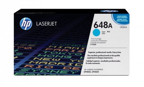 HP 648A oryginalny wkład z błękitnym tonerem LaserJet