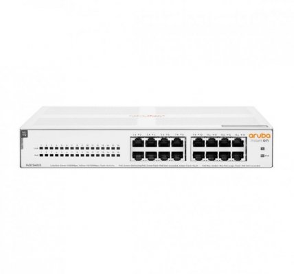 Aruba Instant On 1430 16G Class4 PoE 124W Nie zarządzany L2 Gigabit Ethernet (10/100/1000) Obsługa PoE 1U Biały