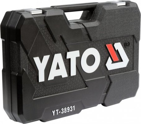 Zestaw kluczy nasadowych 1/2&quot;1/4&quot;3/8 &quot;173szt YT-38931 YATO