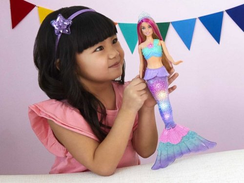 Barbie Malibu Syrenka Migoczące światełka Lalka