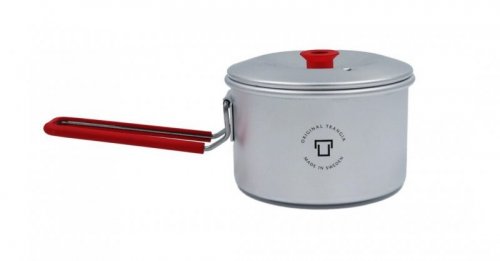 Trangia T-Cup z czerwonym uchwytem + pokrywka