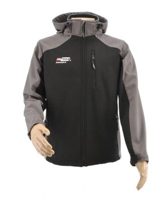 AW KURTKA SOFTSHELL T4/ SZARO-CZARNA/   S