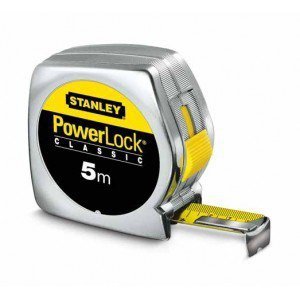miara stalowa powerlock 5 m x 25 mm ob. chromowana - luz 12