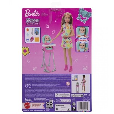 Lalka Barbie Skipper Babysitters Inc. HTK35