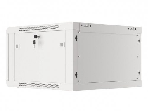 LANBERG SZAFA WISZĄCA RACK 19&quot; 6U 600X600 DRZWI METALOWE SZARA (FLAT PACK) WF01-6606-00S