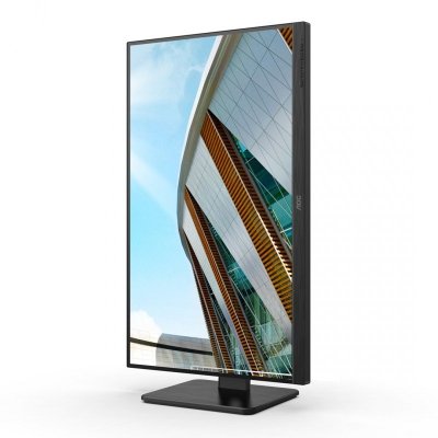 AOC P2 U27P2 LED display 68,6 cm (27&quot;) 3840 x 2160 px 4K Ultra HD Czarny
