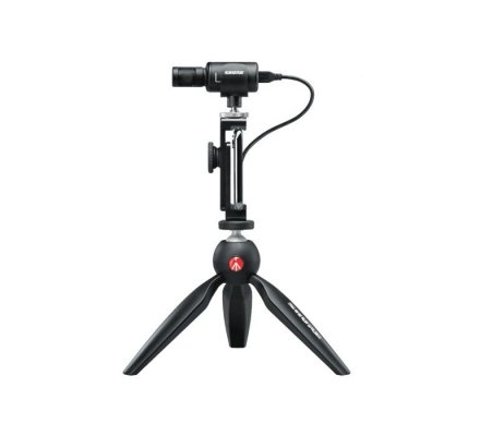 Shure | Mikrofon i zestaw wideo | MV88+DIG-VIDKIT | Czarny