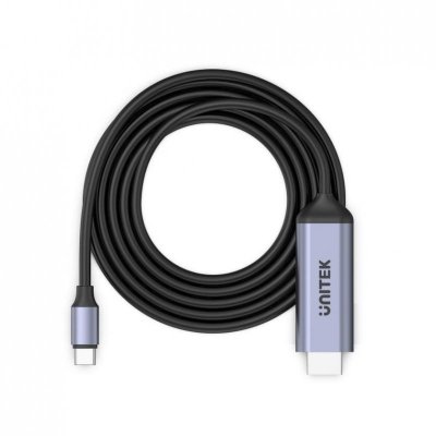 UNITEK KABEL HDMI 2.1, USB-C, 8K, 1,8M, V1423B