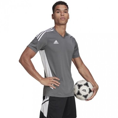Koszulka męska adidas Condivo 22 Jersey szara HD4726 S