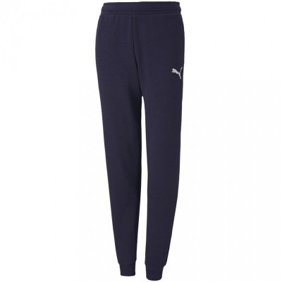 Spodnie dla dzieci Puma spodnie teamGOAL 23 Casuals Pants Jr granatowe 656713 06 140