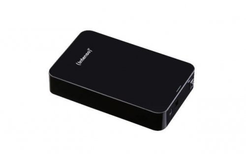 Dysk zewnętrzny INTENSO Memorycenter 6031512 (4 TB; 3.5&quot;; USB 3.0; 32 MB; 5400 obr/min; kolor czarny)
