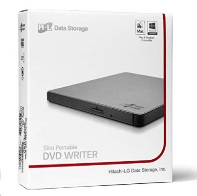 LG GP57ES40 dysk optyczny DVD±RW Czarny, Srebrny