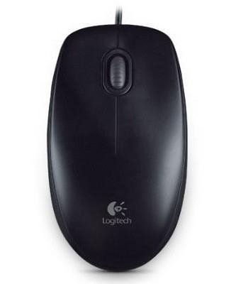 MYSZ USB OPTICAL B100 BLACK OEM 910-003357 LOGITECH