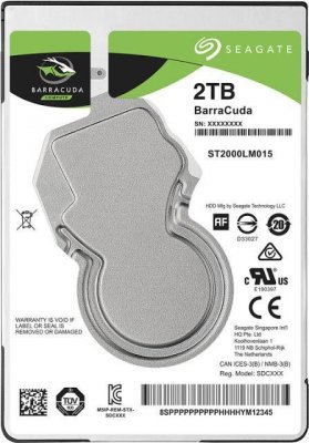 HDD SATA2.5&quot; 2TB 5400RPM 128MB ST2000LM015 SEAGATE