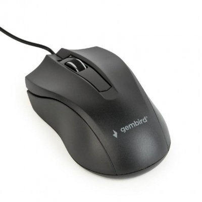 MYSZ USB OPTICAL BLACK MUS-3B-01 GEMBIRD