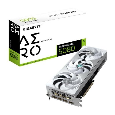 VGA PCIE16 RTX5080 16GB GDDR7/GV-N5080AERO OC-16GD GIGABYTE